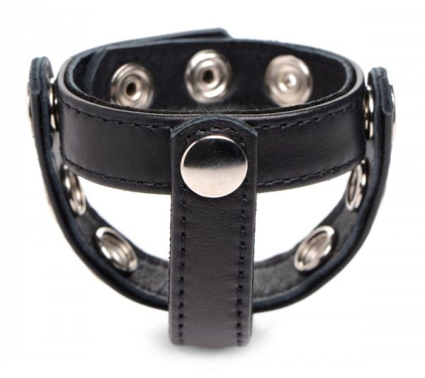Strict Leather Cock Gear Snap On Harness Black - Image 2